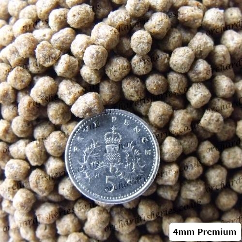 Koi Premium and Colour Food Pellet Mix -koi food - Orchard Fisheries